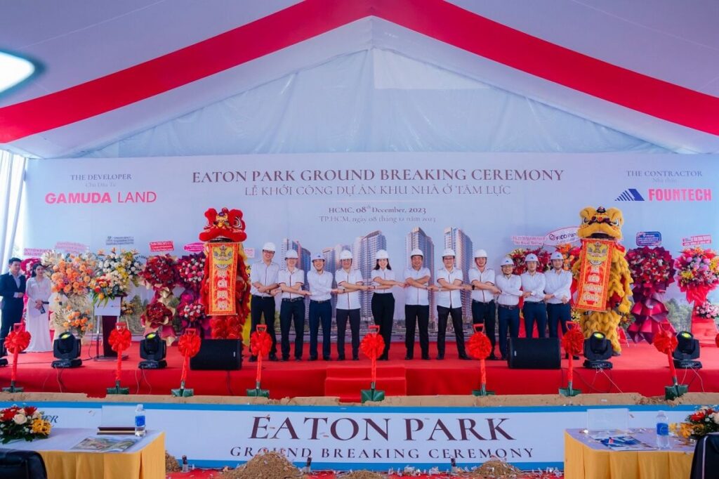 Gamuda Land và nhà thầu chính Fountech tổ chức Lễ khởi công Dự án căn hộ cao cấp Eaton Park