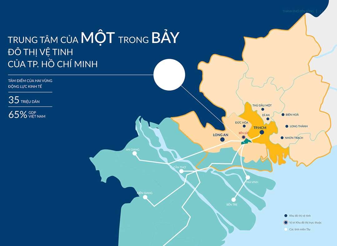 Vị trí dự án La Home tọa lạc tại xã Lương Hòa, Huyện Bến Lức, Tỉnh Long An